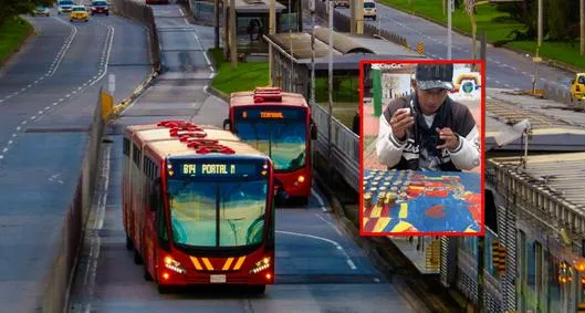 Bogotá: joven mostró cuánto dinero ganó cantando en TransMilenio durante 5 horas