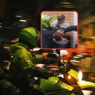 Procedimiento policial en el que a un hombre lo electrocutaron con un 'taser' en Suba, Bogotá