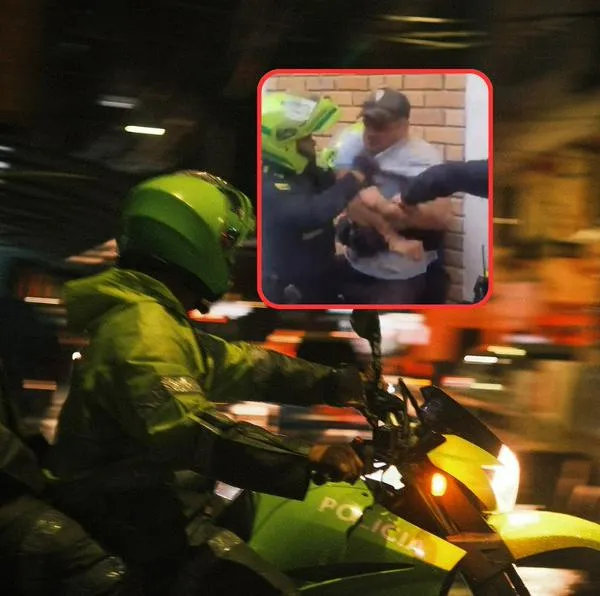 Procedimiento policial en el que a un hombre lo electrocutaron con un 'taser' en Suba, Bogotá