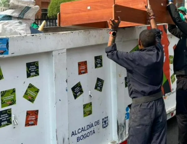 Lleva escombros, muebles viejos, tejas y otros a los puntos de la Ecoruta en Bogotá: sábado 21 de febrero 