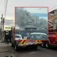 Incendio en Mi Gran Parrilla Boyacense explican por qué salió tanto humo