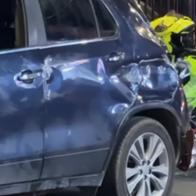 Video: Peatones intentaron linchar a conductor que atropelló a una persona