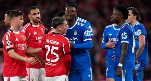 Gianluca Prestianni, del Benfica, sancionado por Uefa por insultos a Vinícius