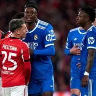 Gianluca Prestianni, del Benfica, sancionado por Uefa por insultos a Vinícius