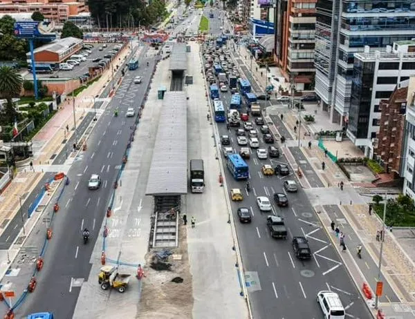 Obras troncal avenida 68: grupo 9 en calle 100 alcanza 80 % de avance y se proyecta entrega este año 