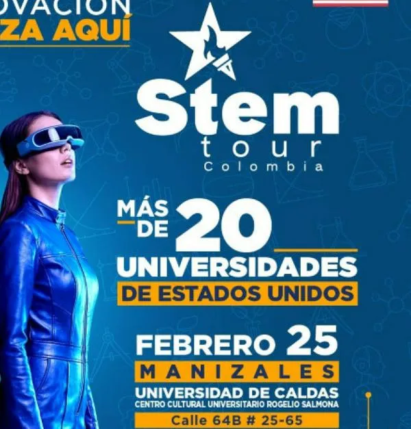 20 universidades explican cómo estudiar en Estados Unidos, la feria estará en Manizales y en grandes capitales
