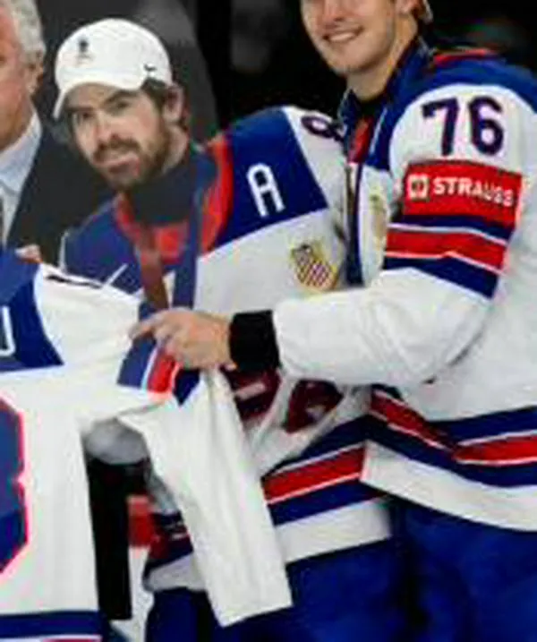 Él era Jonhy Gaudreau, el jugador de hockey que murió en un accidente y fue homenajeado en los Olímpicos de invierno