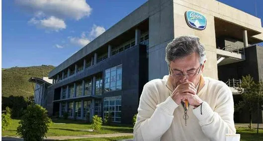 Alpina negó ingreso del Gobierno a su planta en Sopó y Gustavo Petro advirtió sanciones