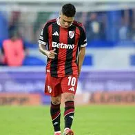 Juan Fernando Quintero se lesionó con River Plate: qué tan grave y duración