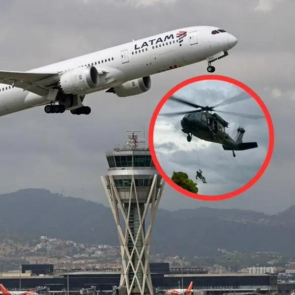 Aparece audio del momento exacto en que helicóptero se cruzó con avión de Latam en El Dorado y casi causa tragedia