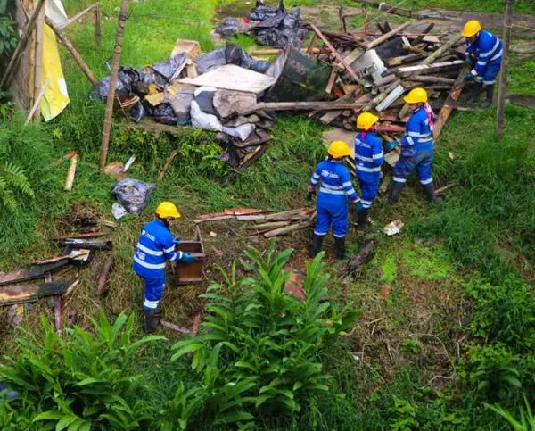 Las laderas de Manizales se ven amenazadas por el mal manejo de escombros y basuras
