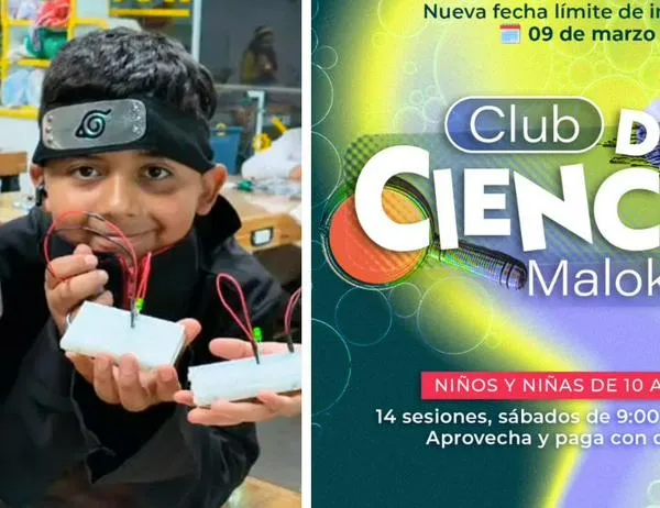 ¡Atención! Maloka amplía inscripciones a talleres del Club de Ciencias 2026 hasta el 9 de marzo 