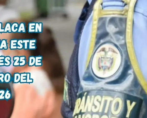 Pico y placa en Armenia (Quindío) este miércoles, 25 de febrero del 2026