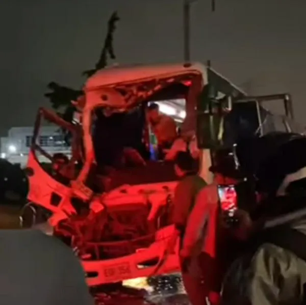 Accidente en Bogotá