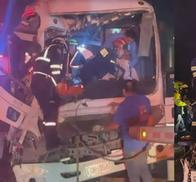 Impactante accidente cerca de Bogotá: dos buses se chocaron y hay 30 heridos