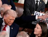 En imágenes: altercados, gritos y reproches; los momentos más tensos del discurso de Donald Trump