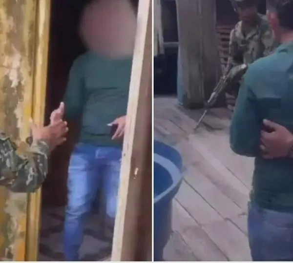 Video | En llanto, alias Olmer, explosivita cercano a 'Iván Mordisco', se entrega al Ejército