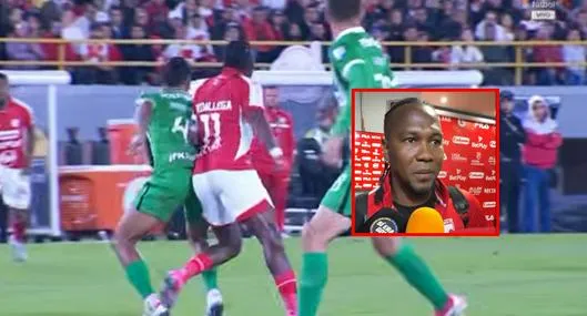 Polémica Santa Fe vs. Nacional: Hugo Rodallega critica gol anulado por árbitro