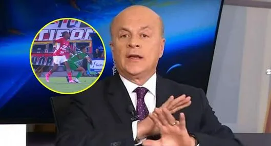 Carlos Antonio Vélez dijo que fue legítimo el gol anulado a Santa Fe vs Nacional