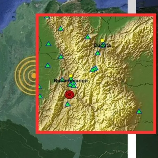 Temblor en Colombia hoy jueves 26022026 de magnitud 3.2 en Los Santos 