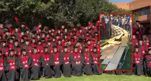 Colapso de gradas en Universidad Ibero hoy: más de 30 alumnos heridos en CDMX