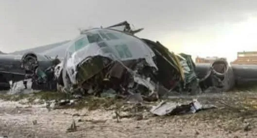 Accidente de avión hercúles en Bolivia: llevaba billetes