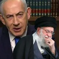 Benjamín Netanyahu y Alí Jamenei