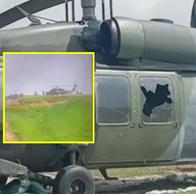 Ataque a helicóptero del Ejército en Bolívar deja 12 soldados heridos: video
