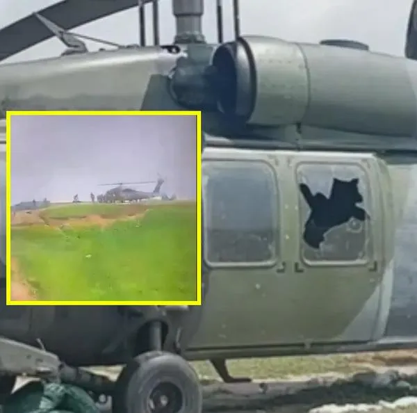 Ataque a helicóptero del Ejército en Bolívar deja 12 soldados heridos: video