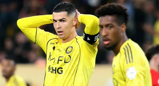 Cristiano Ronaldo sale lesionado con Al Nassr a tres meses del Mundial: qué pasó