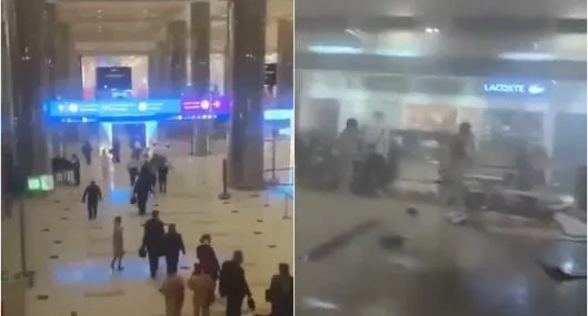 Ataque a Aeropuerto Internacional de Dubái deja 4 heridos y suspende operaciones