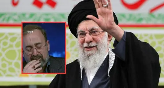 Con lágrimas un presentador de televisión iraní anunció la muerte de Alí Jamenei