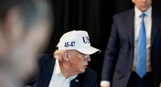 Donald Trump, presidente de Estados Unidos 