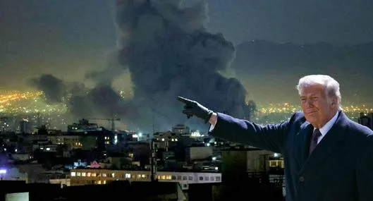 Donald Trump, sobre Irán