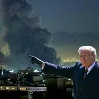 Donald Trump, sobre Irán