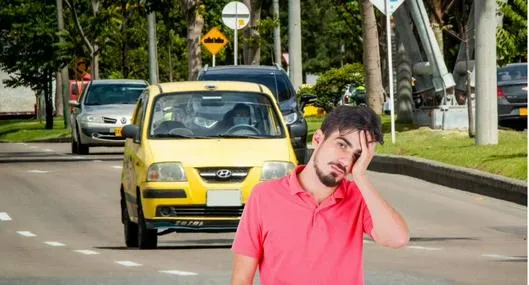 Paseo millonario en Bogotá a hombre que tomó un taxi que le robó $ 20'000.000