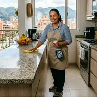 Qué le corresponde por ley a una empleada doméstica en Colombia: dotación juega