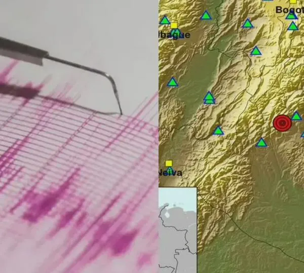 Tres temblores en el mismo municipio de Colombia en la mañana de este lunes 2 de marzo