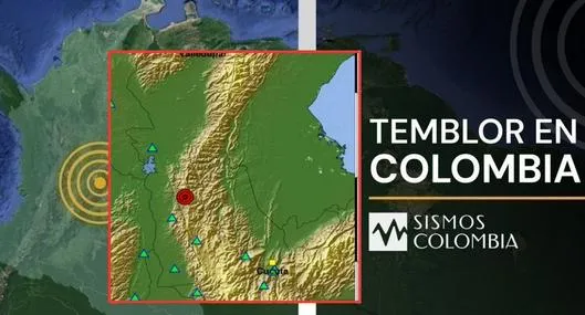 Temblor en Colombia de magnitud 2.8 en La Gloria (Cesar), hoy martes 03032026