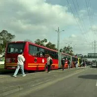 Transmilenio hoy: manifestaciones en calle 80 y NQS formaron enormes trancones