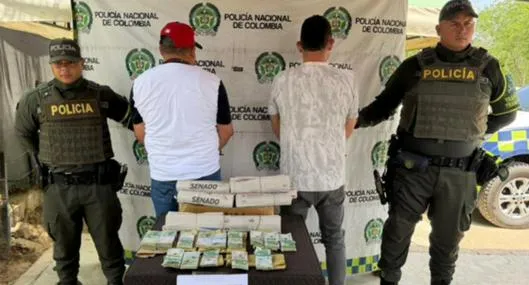 7 nombres que iban en sobres con los $ 145 millones incautados a escolta