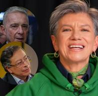 Claudia López reconoció logro de Álvaro Uribe y Juan Manuel Santos en materia de paz y expuso fracaso de Gustavo Petro.