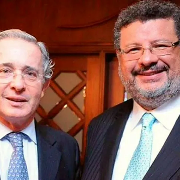 Álvaro Uribe y Jaime Granados 
