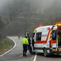 Accidente de ambulancia en Antioquia: vehículo quedó destruído y hay heridos