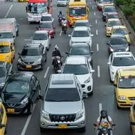 Trancones en Bogotá 