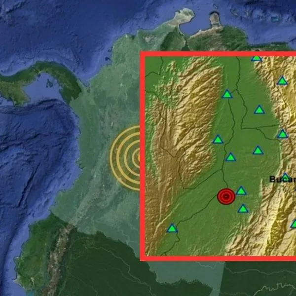Temblor en Colombia de magnitud 2.6 y epicentro en Barrancabermeja hoy 632026