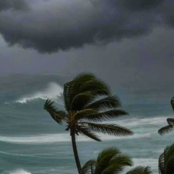 UNGRD alerta a turistas del caribe colombiano por fuertes vientos y olas de 4 m