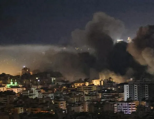 En el Líbano, el suburbio sur de Beirut masivamente bombardeado por Israel