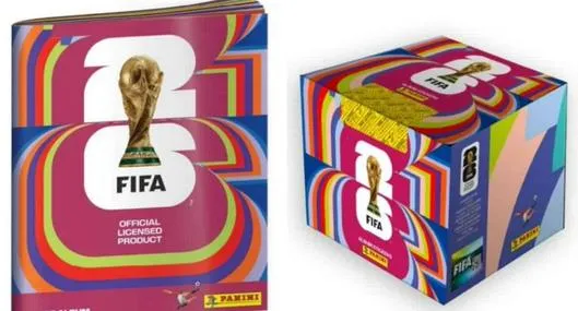 Así será el álbum de Panini para el Mundial de 2026, con su respectiva caja