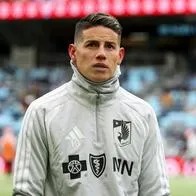 James Rodríguez se lesionó y está en duda para debutar con Minnesota United